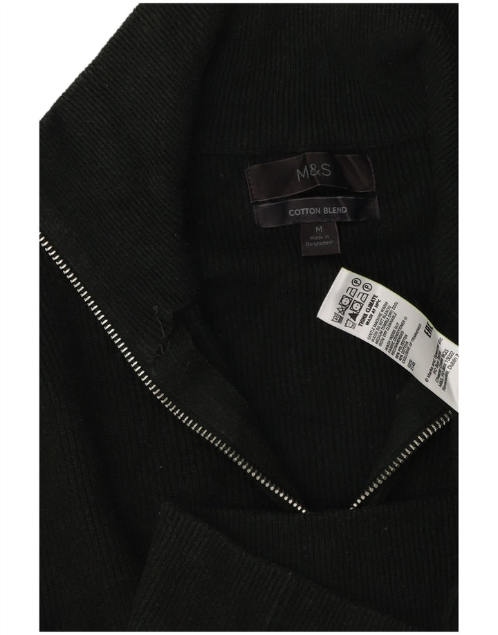 Marks & Spencer Herre cardigan sweater Medium Grøn Bomuld