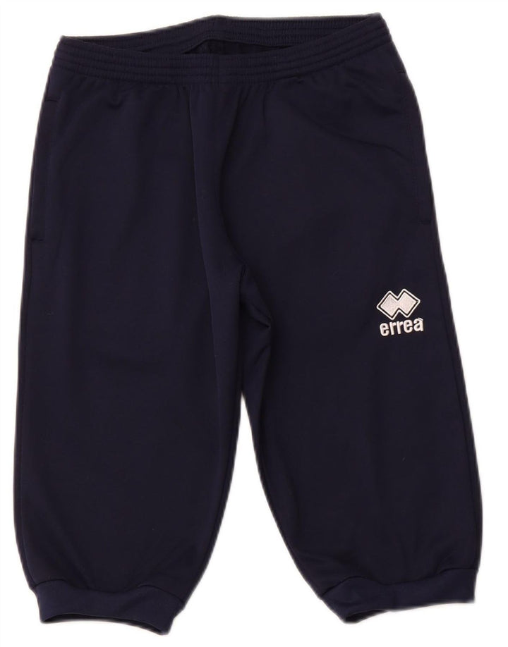 ERREA Bermuda sportsshorts til kvinder UK 10 Small Navy Blue Polyester