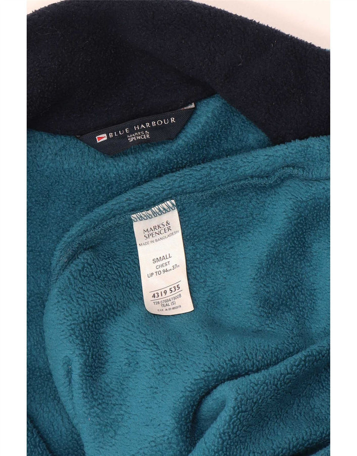 Marks & Spencer Herre Blue Harbor Fleecejakke UK 36 Small Polyester