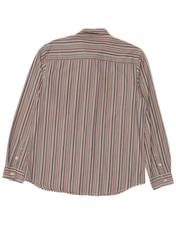 Wrangler herreskjorte stor flerfarvet stribet bomuld