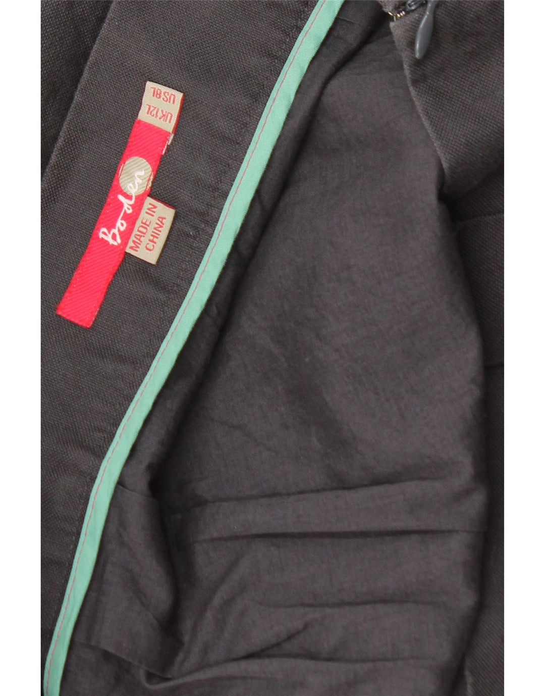 BODEN Womens Midi Skirt UK 12 Medium W30 Grey Vintage Boden and Second-Hand Boden from Messina Hembry 