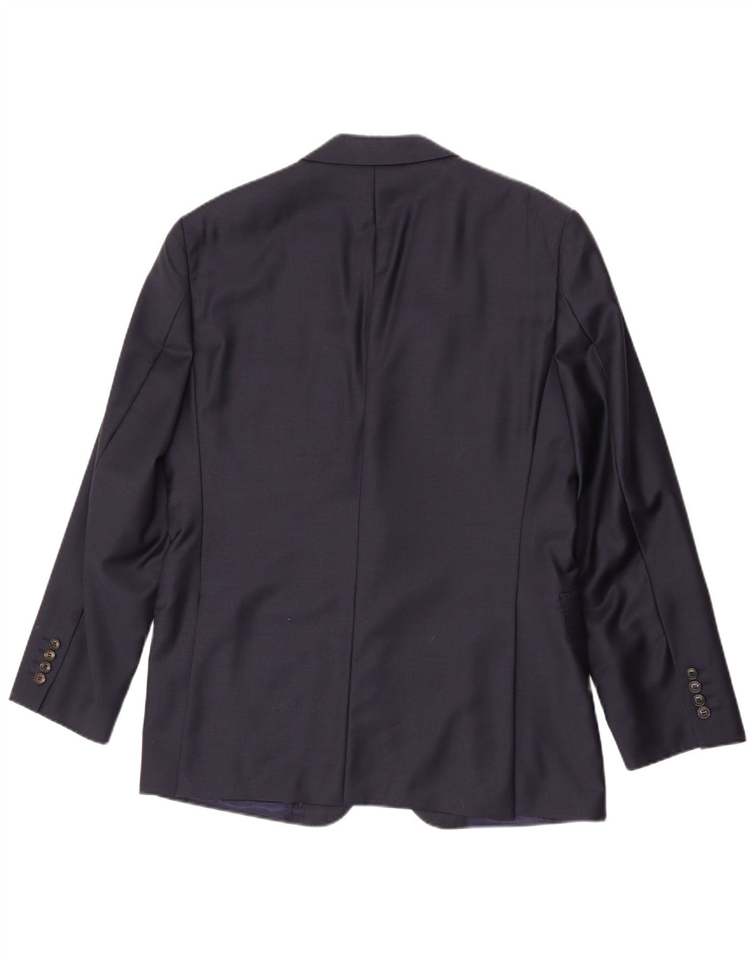 Austin Reed Herre 2 Button Blazer Jacket UK 42 XL Navy Blue Wool