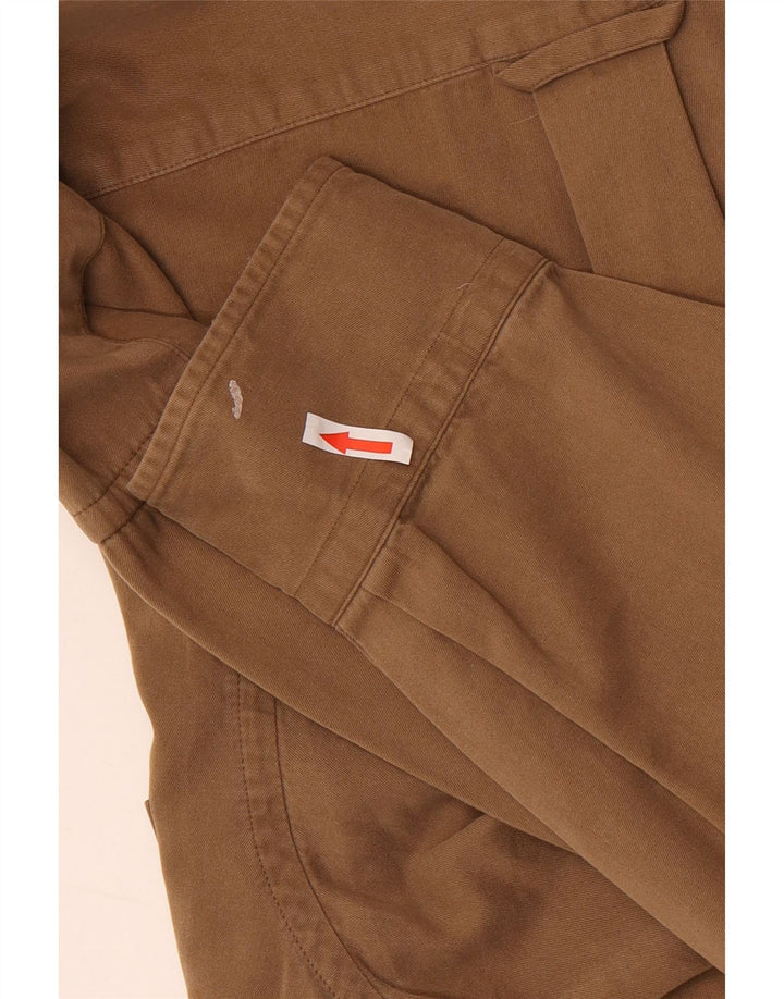 Gant Herre Loose Fit skjorte medium brun bomuld
