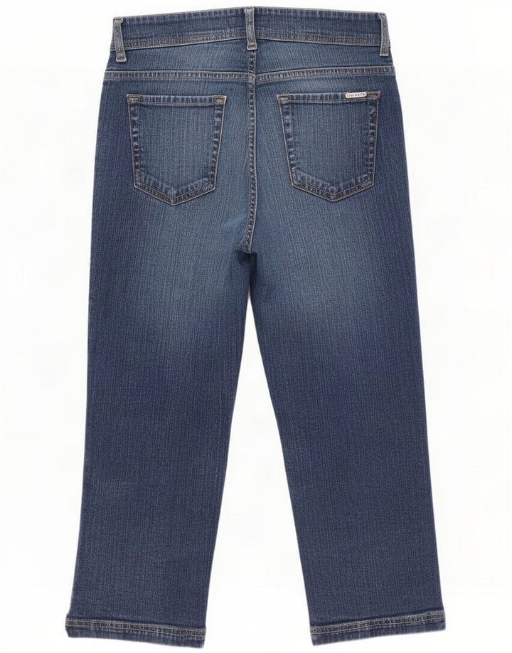 Next Dame Capri Jeans UK 12 Medium W30 L19 Blue Cotton