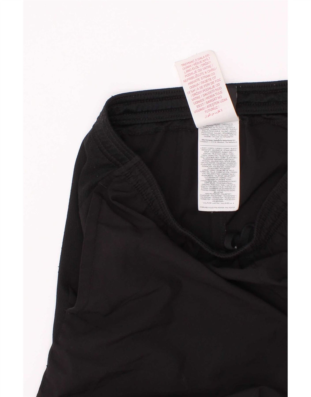 Nike drenge Dri Fit grafiske sportsshorts 12-13 år store sorte polyester