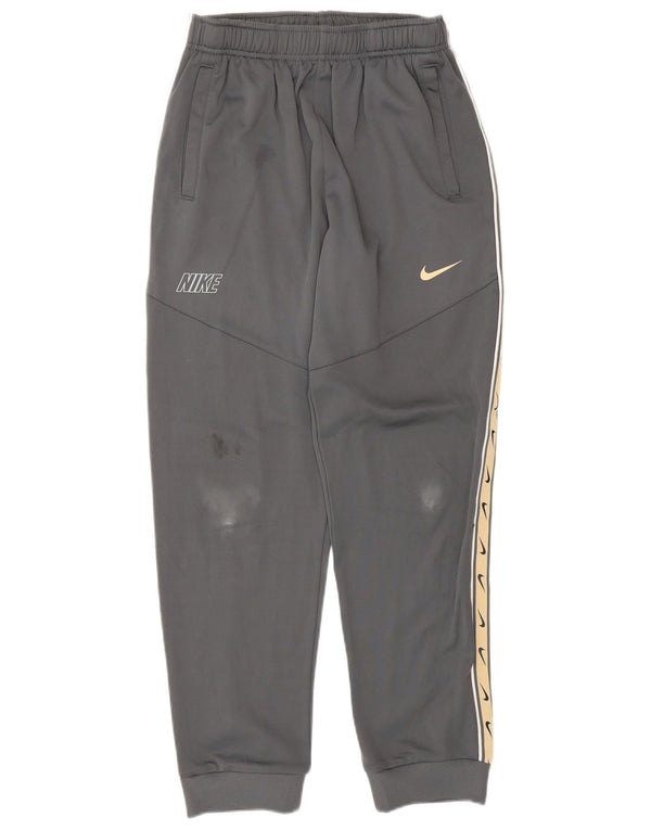 NIKE Drenge Dri Fit Grafisk træningsdragt Bukser Joggers 13-14 år XL Grå