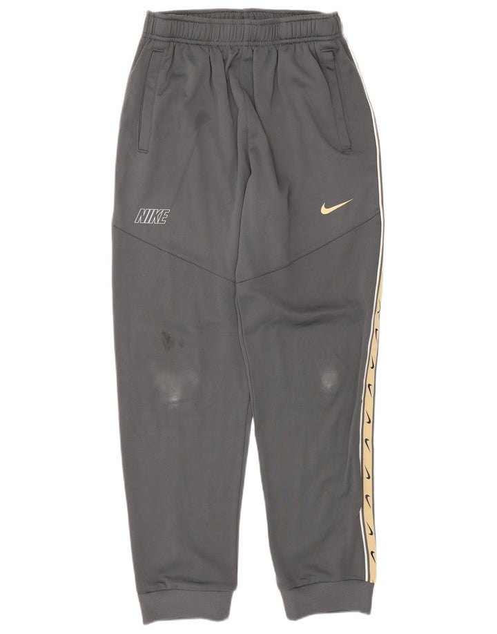 NIKE Drenge Dri Fit Grafisk træningsdragt Bukser Joggers 13-14 år XL Grå