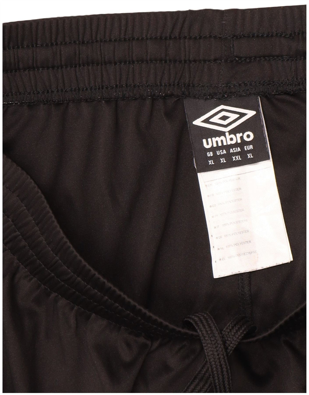 Umbro Herre Sportshorts XL Sort Polyester