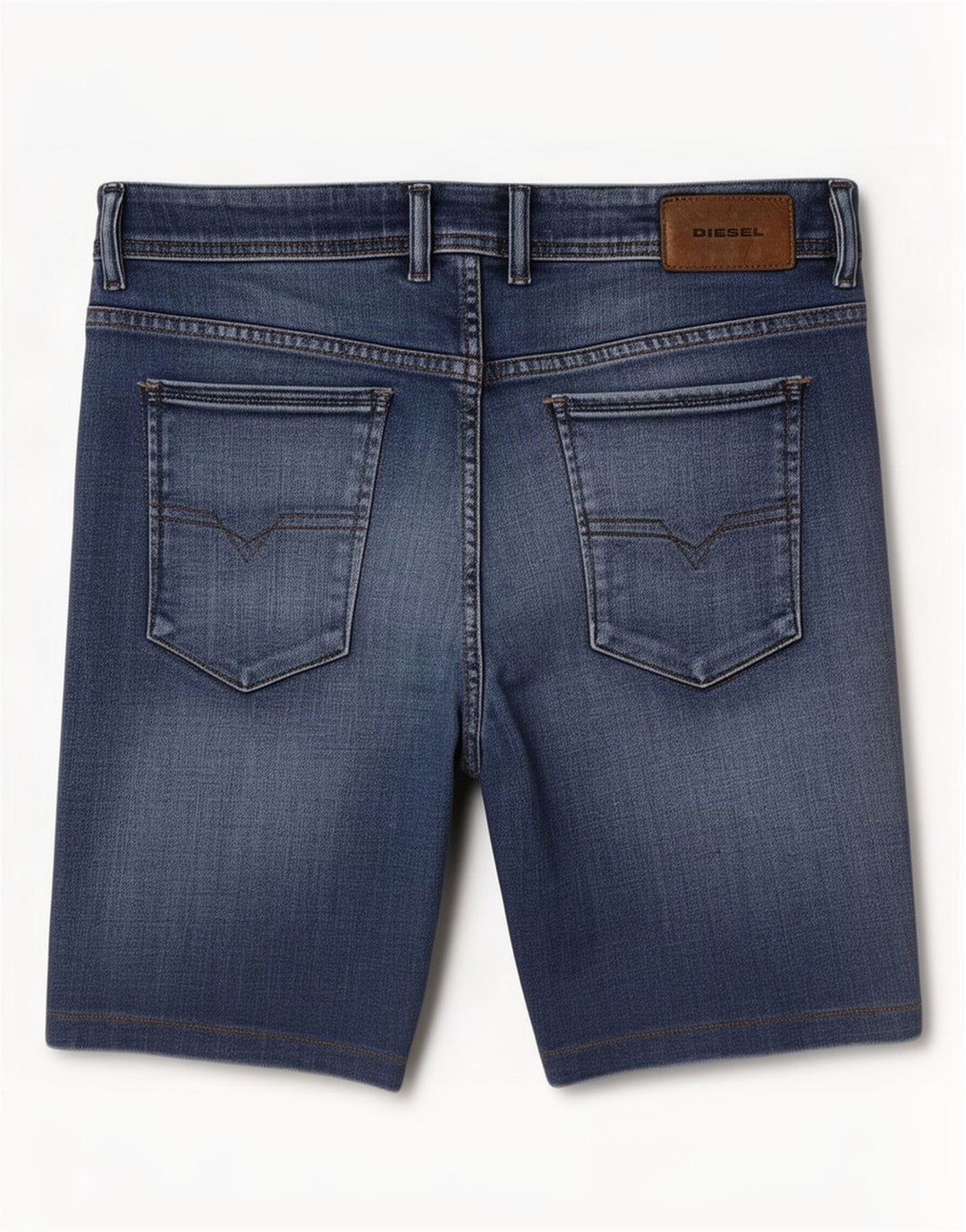 Diesel Herre Sleenker Denim Shorts W33 Medium Blue