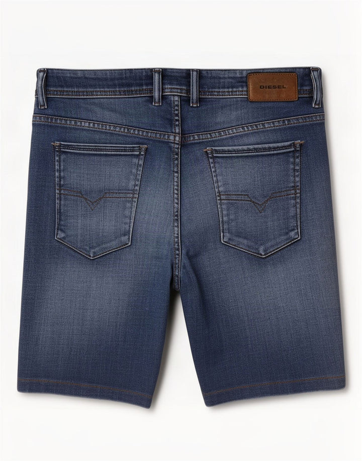 Diesel Herre Sleenker Denim Shorts W33 Medium Blue