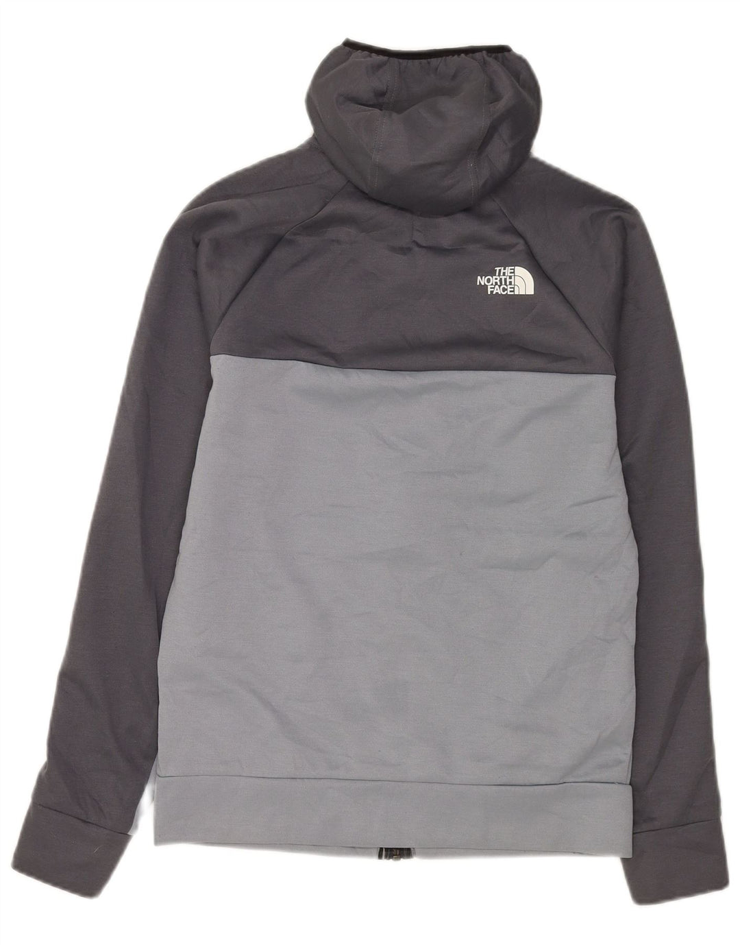THE NORTH FACE Hættetrøje med lynlås til mænd Small Grey Colourblock Polyester