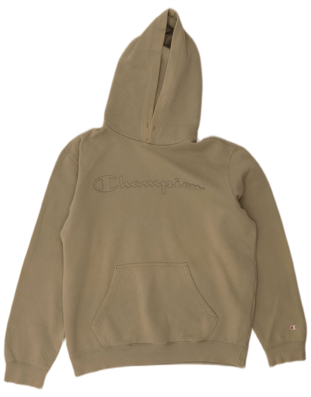 Champion Herre grafisk hættetrøje Jumper Medium Khaki Bomuld