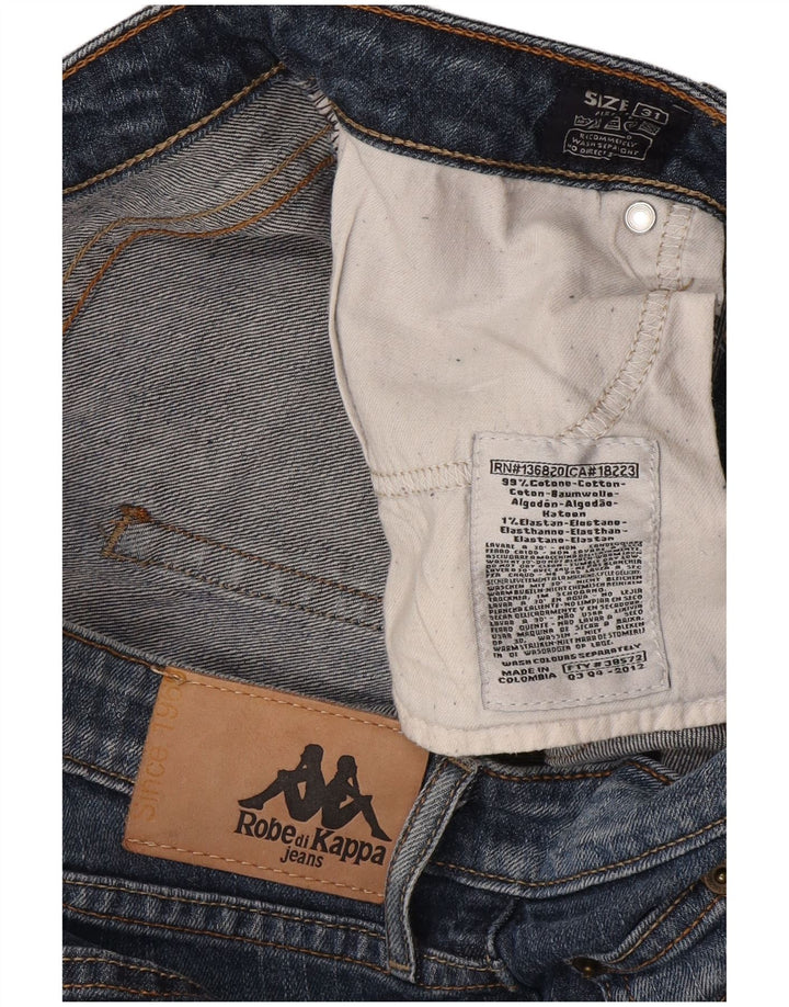 Kappa Dame Slim Jeans W31 L33 Blå Bomuld