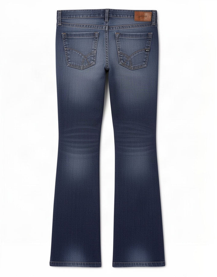 Gas Herre Bootcut Jeans W34 L34 Blå Bomuld