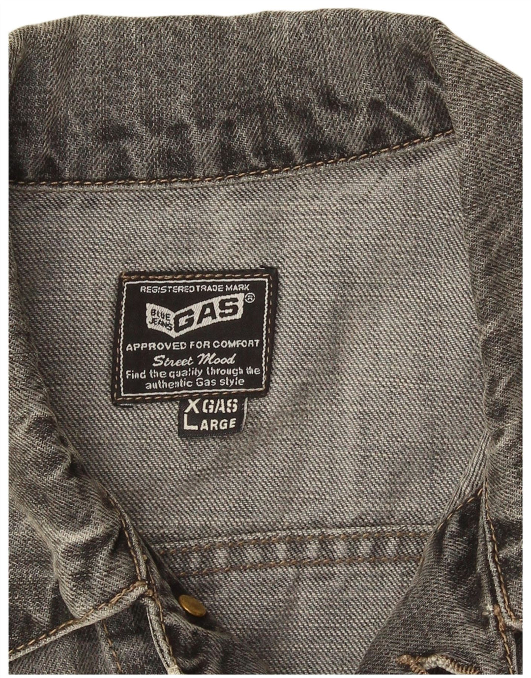 Gas Dame denimjakke UK 18 XL Grå