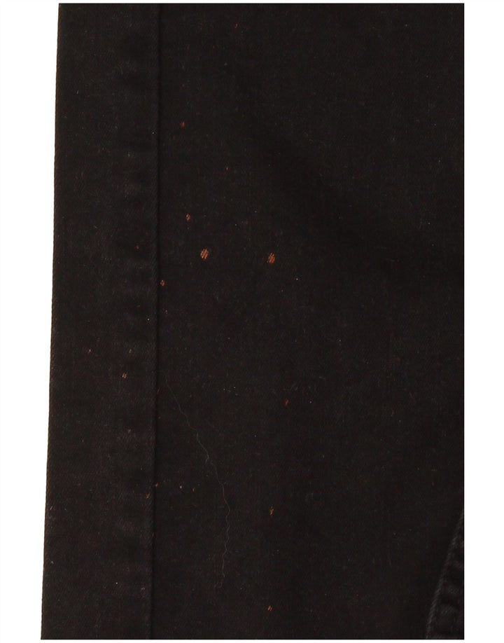 Levi's Herre 513 Slim Straight Jeans W30 L32 Sort Bomuld