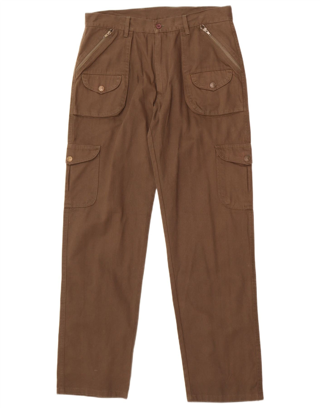 Vintage Straight Cargo bukser til mænd W34 L33 Brun
