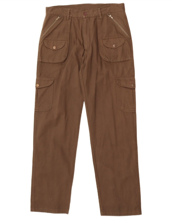 Vintage Straight Cargo bukser til mænd W34 L33 Brun