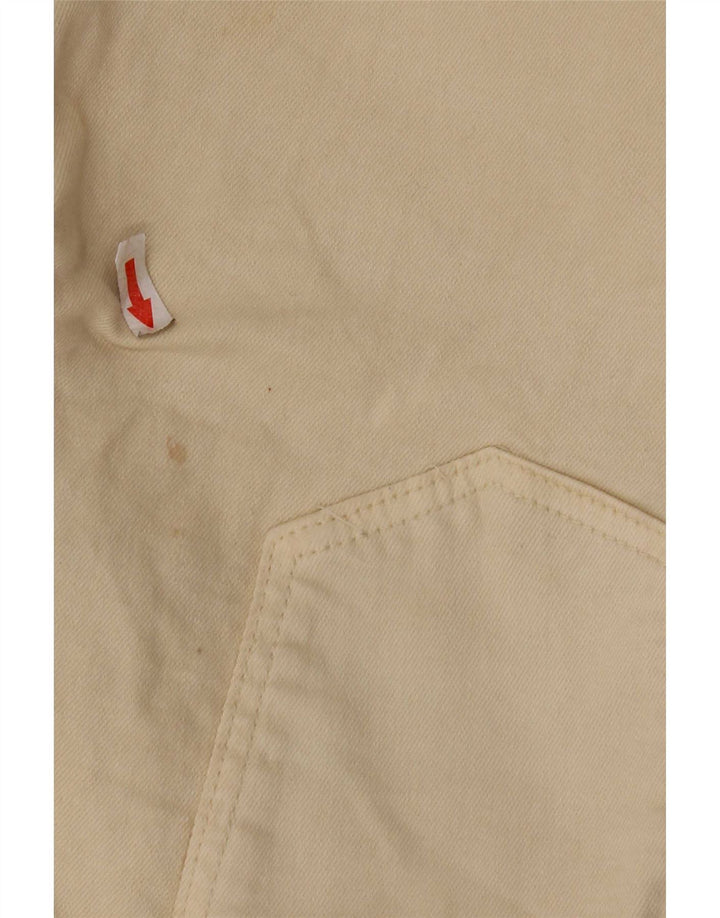 Zara Dame Bootcut Jeans EU 32 2XS W22 L25 Beige