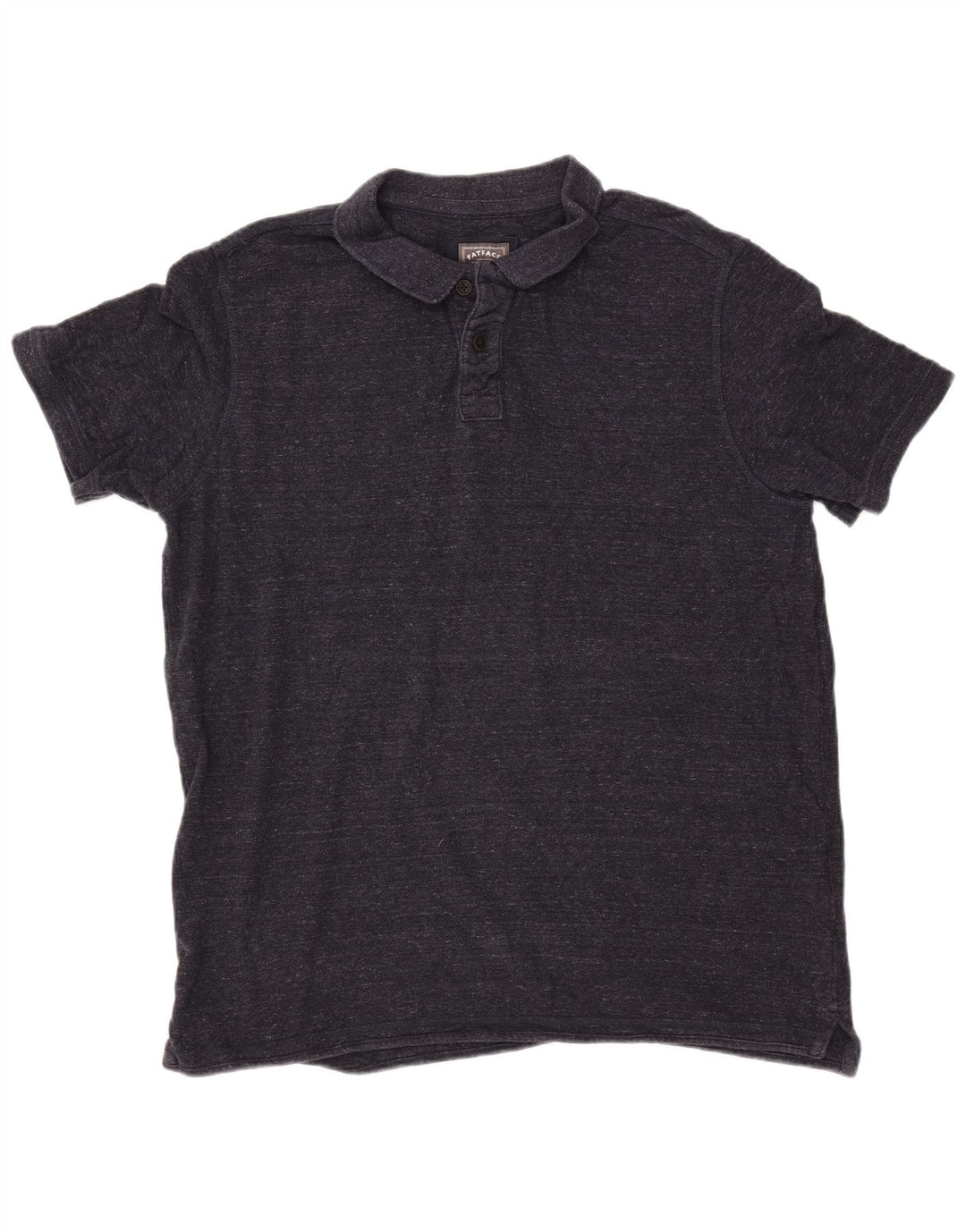 FAT FACE Poloshirt til mænd 2XL Navyblå Flecked Bomuld