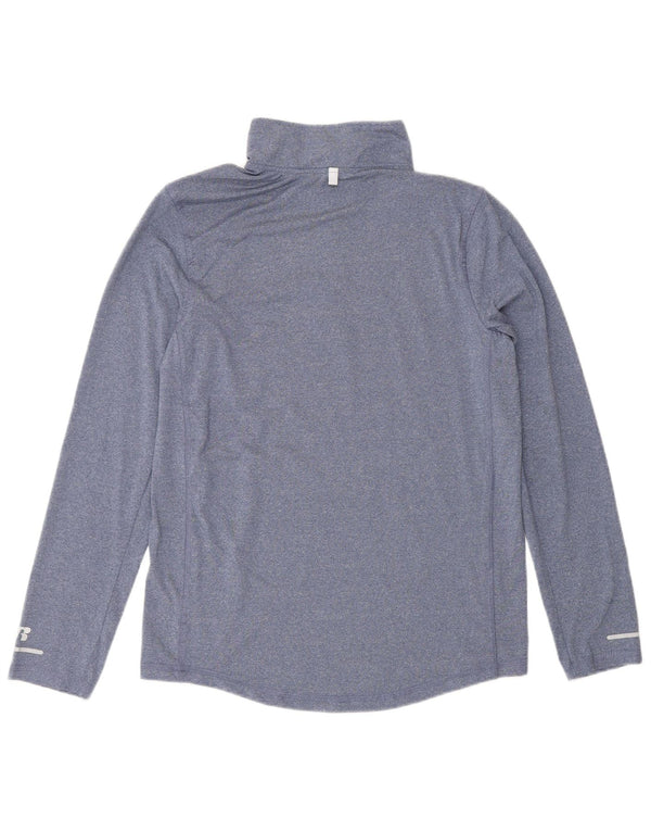 Russell Athletic Boys Pullover Træningsdragt Top 15-16 år 2XL Blå Flecked