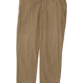 Marks & Spencer Herre Lige Regular Chino Bukser W40 L33 Beige Bomuld