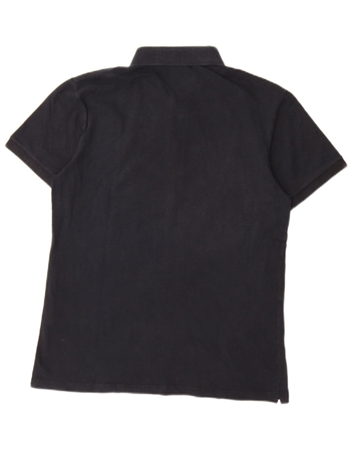Fred Perry Herre Polo Shirt Large Navy Blue Bomuld