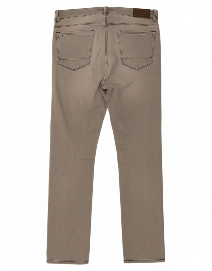 Trussardi Herre Slim Jeans W31 L33 Grå Bomuld