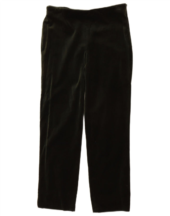 Zara Lige Casual Bukser til kvinder XS W24 L26 Grøn