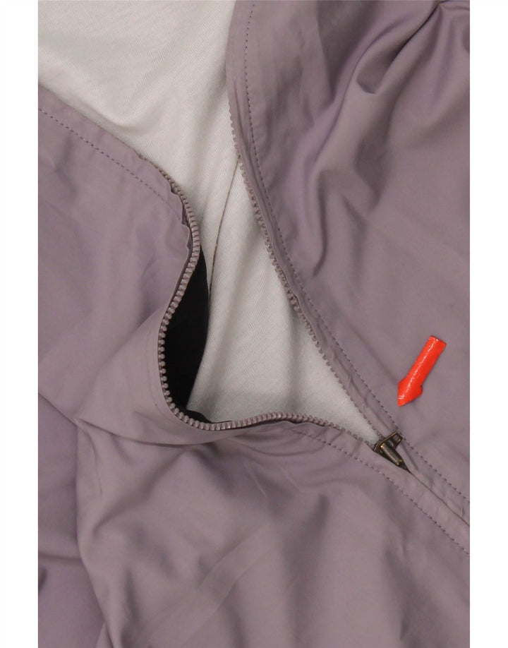 Adidas træningsdragt topjakke til kvinder UK 14 Stor lilla Colourblock Polyester