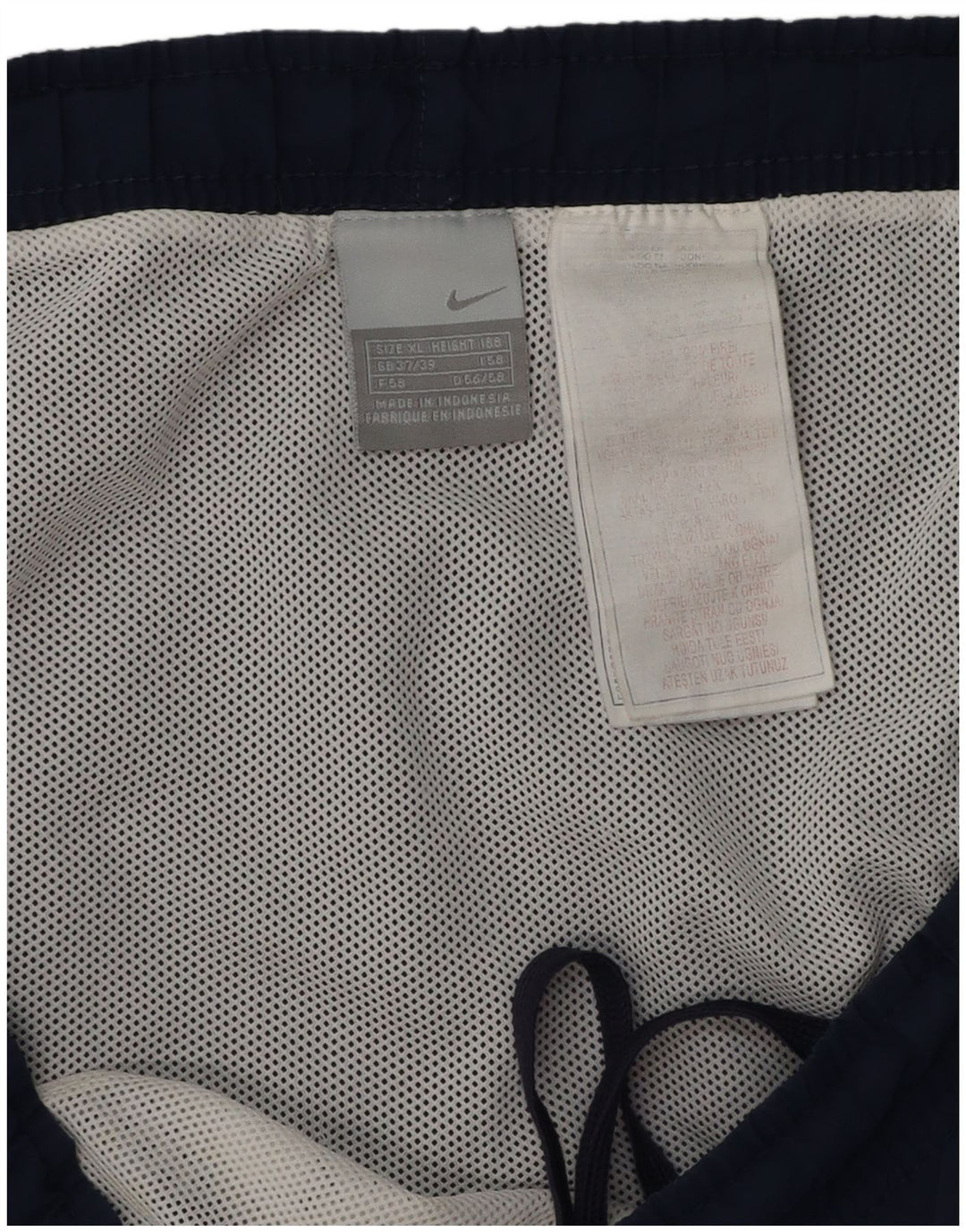 NIKE svømmeshorts til mænd XL marineblå polyester