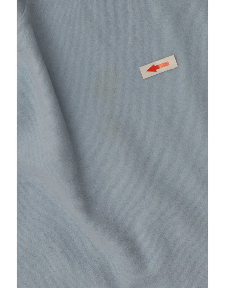 Asics Dame Fleece Jumper med lynlås DK 12 Medium Blue Polyester