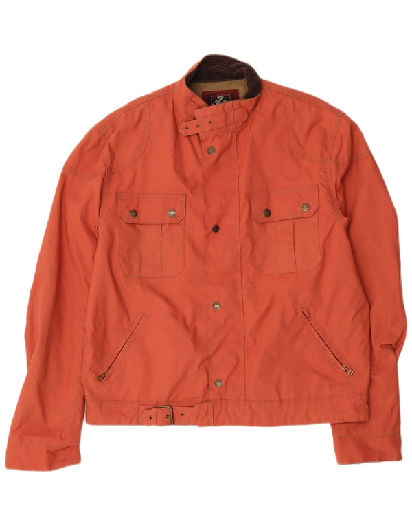 Warren Webber Herre Utility Jacket UK 44 2XL Orange Nylon