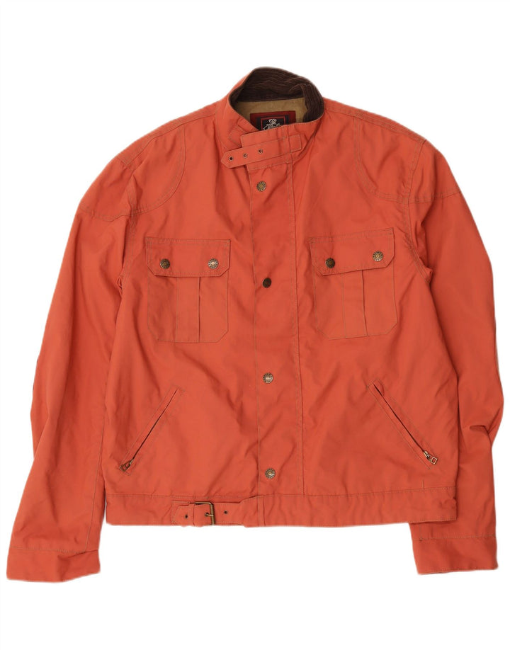 Warren Webber Herre Utility Jacket UK 44 2XL Orange Nylon