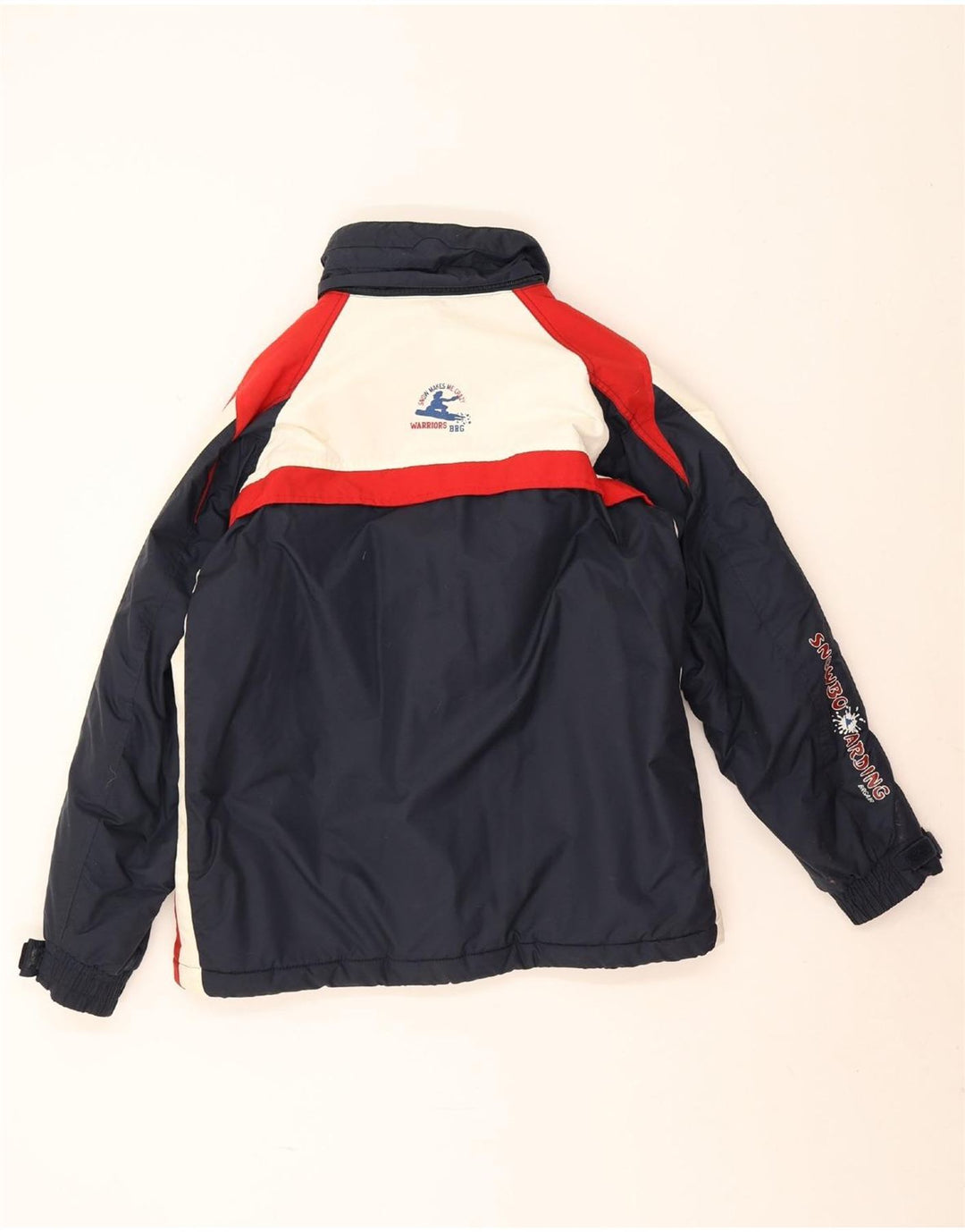 Brugi Boys Skijakke 12-13 år XL Navy Blue Colourblock Polyamid