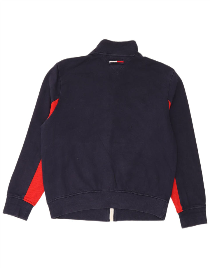 Tommy Hilfiger Herre træningsdragt Top jakke Medium Navy Blue Colourblock
