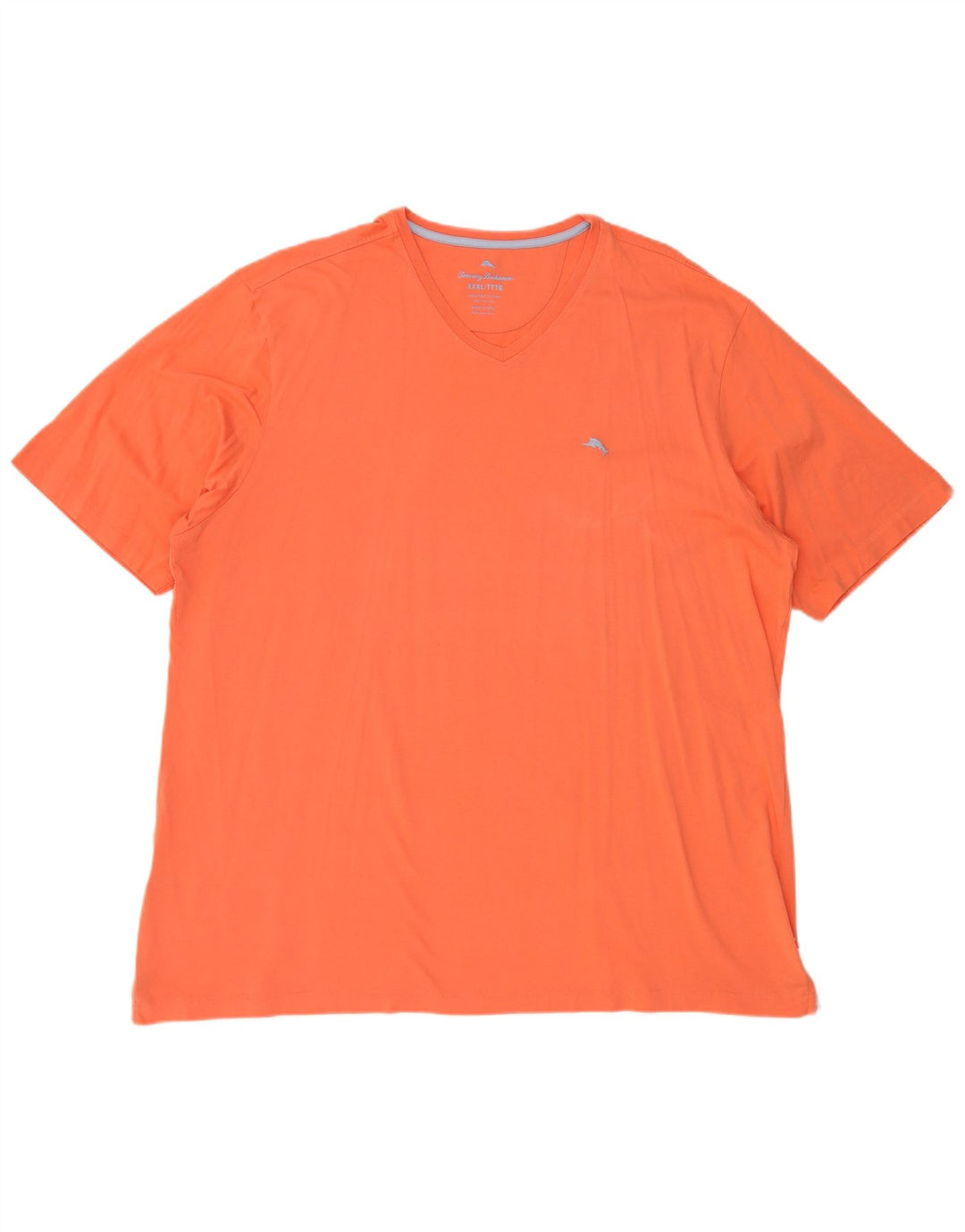 TOMMY BAHAMA Herre T-Shirt Top 3XL Orange Bomuld