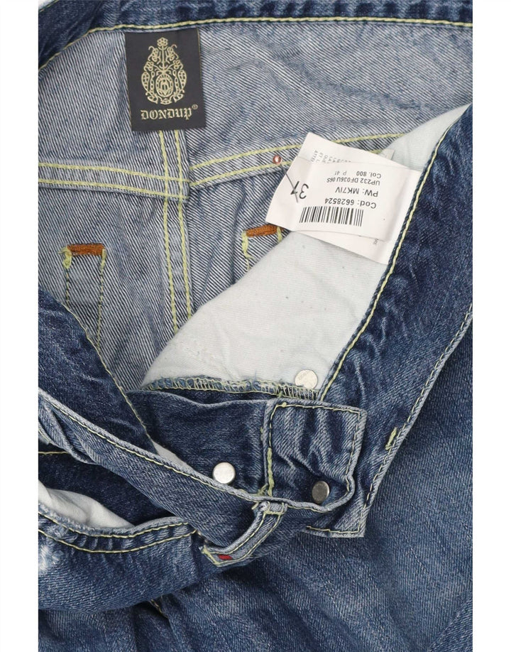 Dondup Dame Distressed Slim Jeans W31 L29 Blå Bomuld