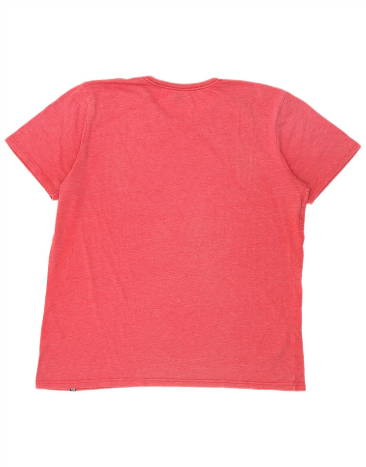 Animal Herre Grafisk T-Shirt Top XL Rød Bomuld