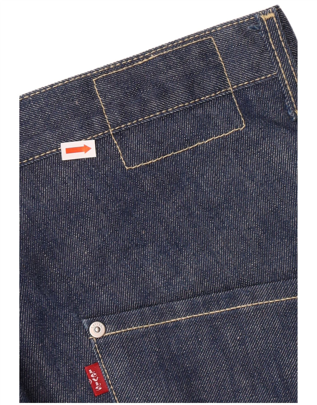 LEVI'S Herre 501 Straight Jeans W32 L30 Blue Cotton Classic