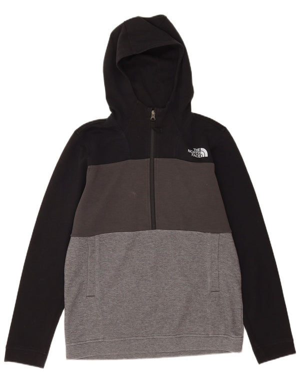 The North Face Boys Hættetrøje med lynlås 14-15 år XL Grå Colourblock