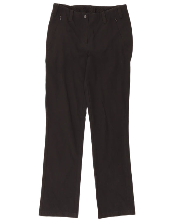 Rohan Lige Casual Bukser til kvinder UK 10 Small W32 L30 Sort Polyamid