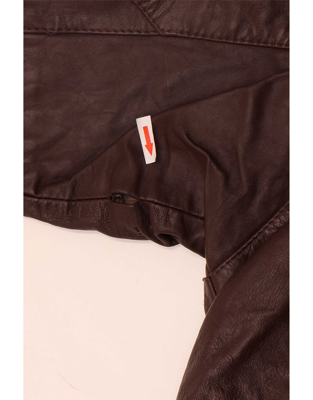 Vintage dame læderjakke UK 14 Large Brown