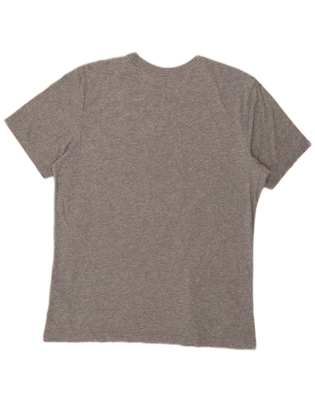Nike grafisk T-shirt top til mænd, stor grå bomuld