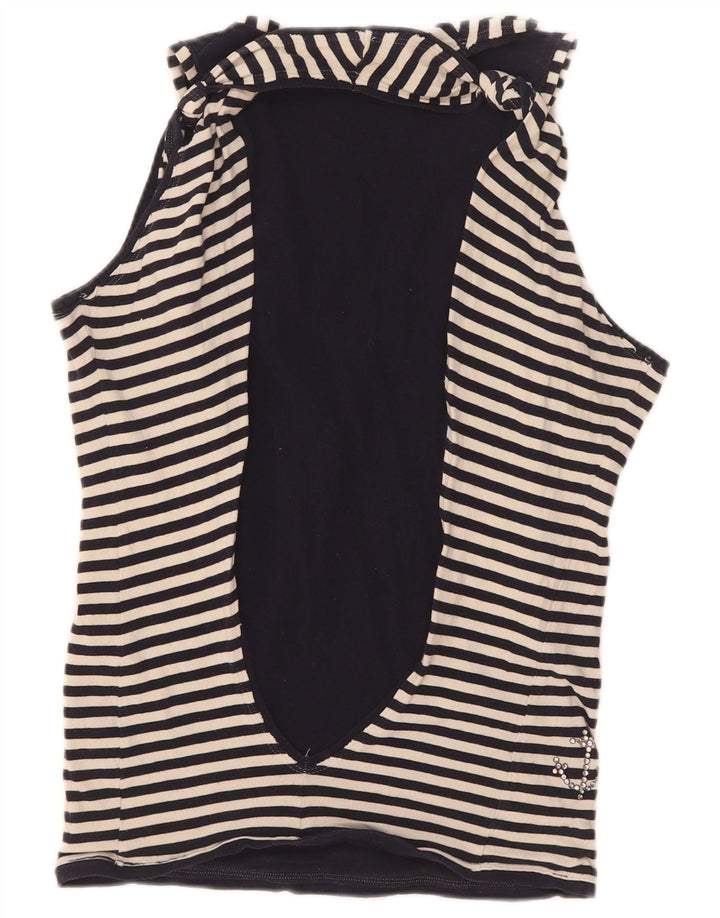 Max & Co. Damevest Top UK 12 Medium Sort Stribet