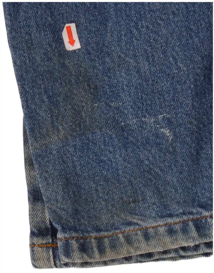 WRANGLER Herre Texas Straight Jeans W33 L30 Blå Bomuld
