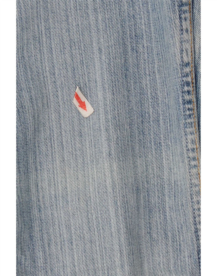 Levi's Dame 595 Straight Jeans W27 L32 Blå Bomuld
