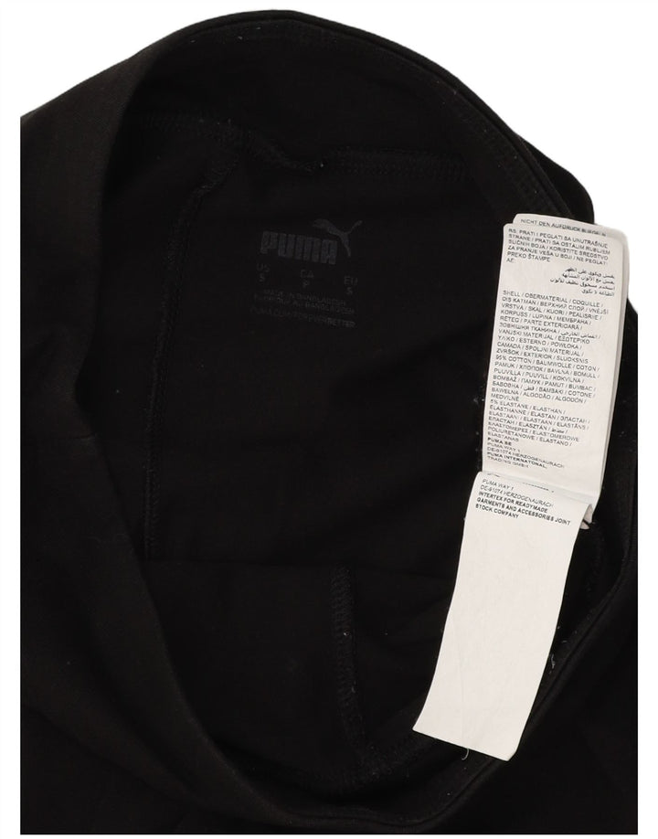 PUMA Grafiske Leggings til kvinder UK 10 Lille sort bomuld