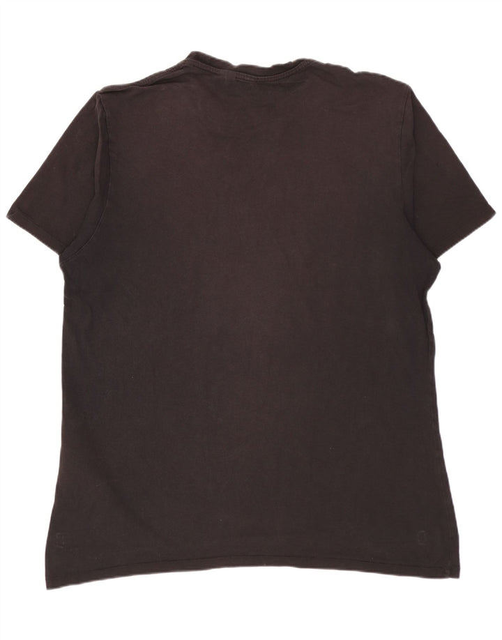 LEVI'S Herre grafisk T-shirt Top Stor sort bomuld