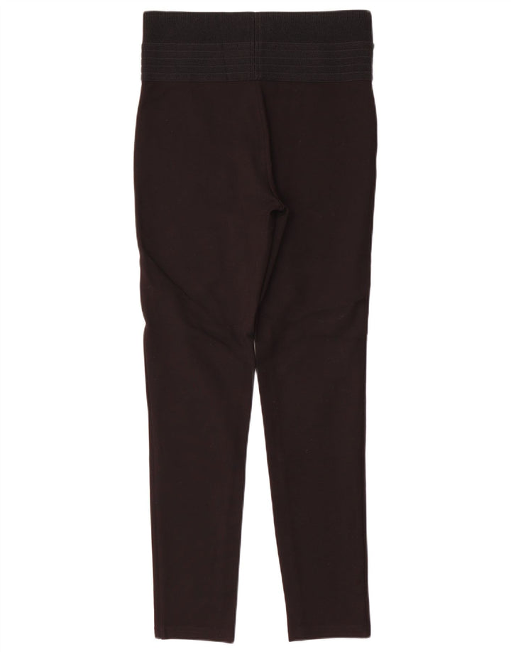 Zara Womens High Waist Leggings UK 12 Medium Black